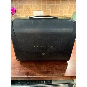 Vintage Zenith H503Y Vacuum Tube Portable Radio - 1950s - not working